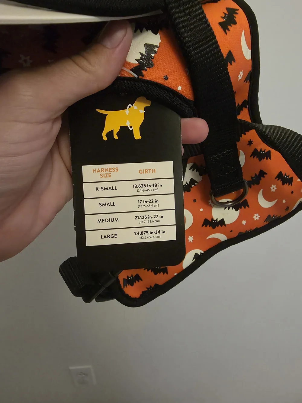 Thrills Candy Print Reversible Dog Harness in Black